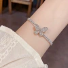 French exaggerated light luxury full diamond butterfly bracelet, unique style, fashionable and versatile, super dazzling jewelry source manufacturer Application Scenario